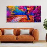  Autumn Trees Canvas Wall Painting