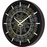 Colorful Circular Decorative Design Printed Wall Clock