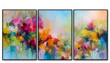 Artwork Floating Canvas Wall Painting Set of Three