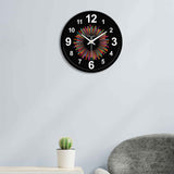 Colorful Wall Clock Room