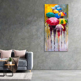 Colorful Rainy Season Beautiful Design Canvas Printed Wall Painting