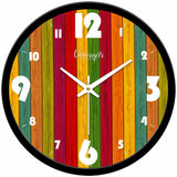 Colorful Printed Wall Clock