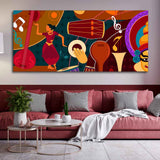  Music Instruments Canvas Wall Painting