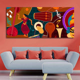 Instruments Canvas Wall Painting