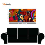 Dance & Music Instruments Premium Canvas Wall Painting