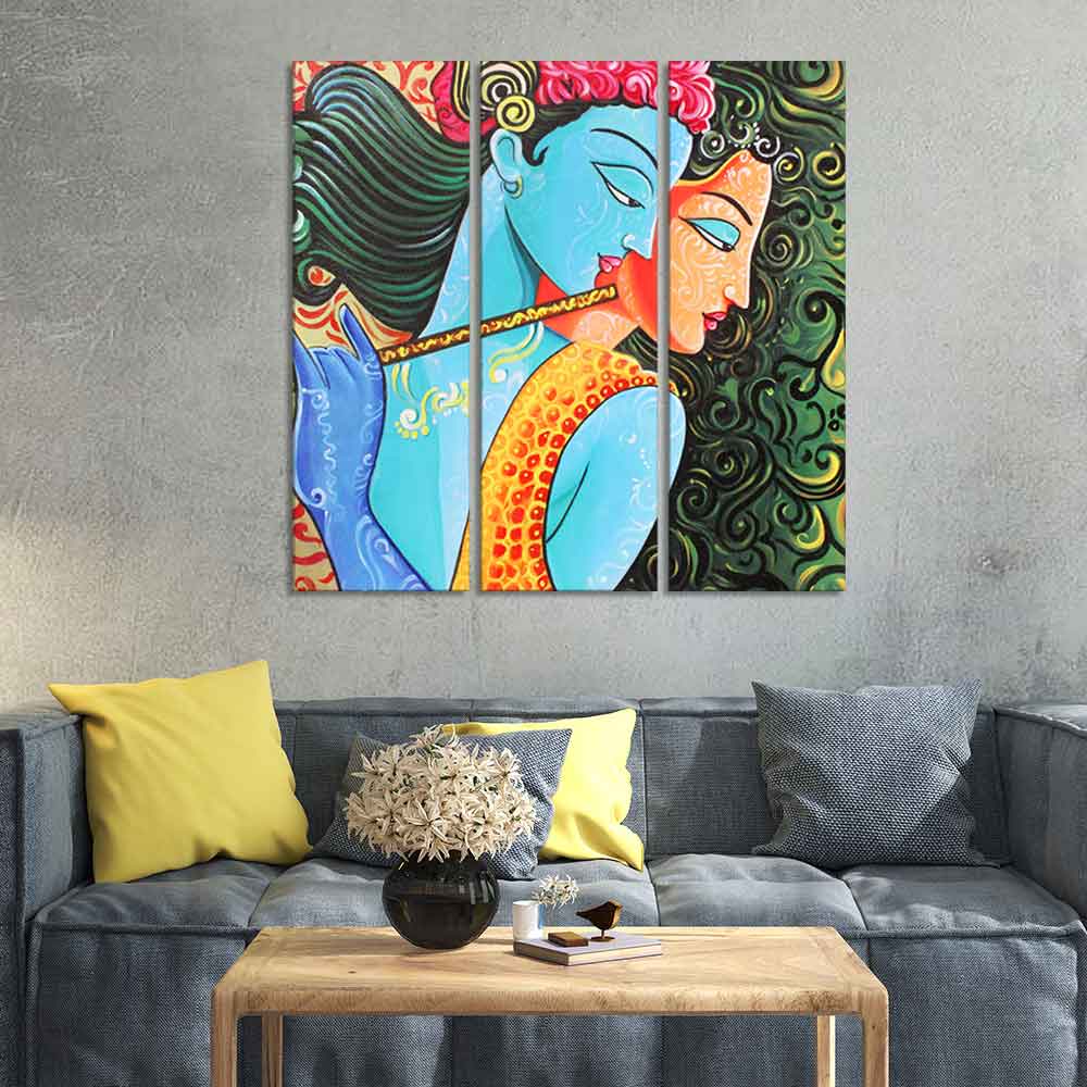 Canvas Wall Painting Set of 3 Pieces