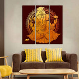 Canvas Wall Painting of Three Pieces