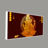 Divine Shree Ganesh Canvas Wall Painting