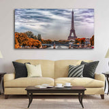  Tower and Seine River Bedroom Wall Painting