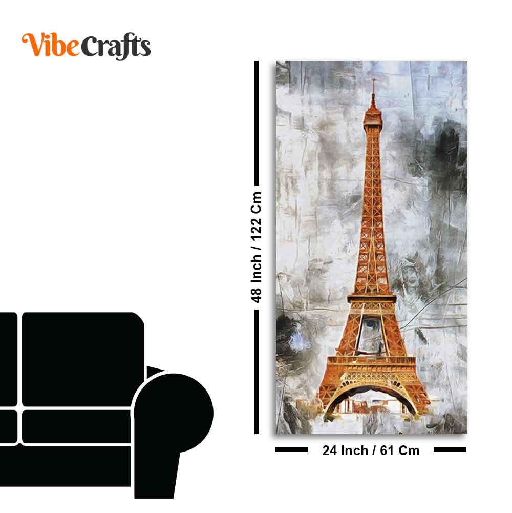 Eiffel Tower Canvas Wall Painting