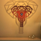 Elephant Design Shadow Lamp