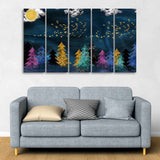 Five Pieces Wall Painting 