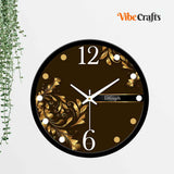 Brown Designer Wall Clock