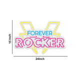"Forever Rocker" neon LED Light