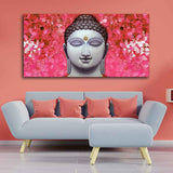God Buddha Portrait Canvas Wall Painting