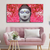 God Buddha Portrait Canvas Wall Painting