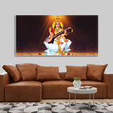 Goddess Sarasvati Modern Canvas Wall Painting