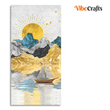 Sunrise Scenery Canvas Wall Painting