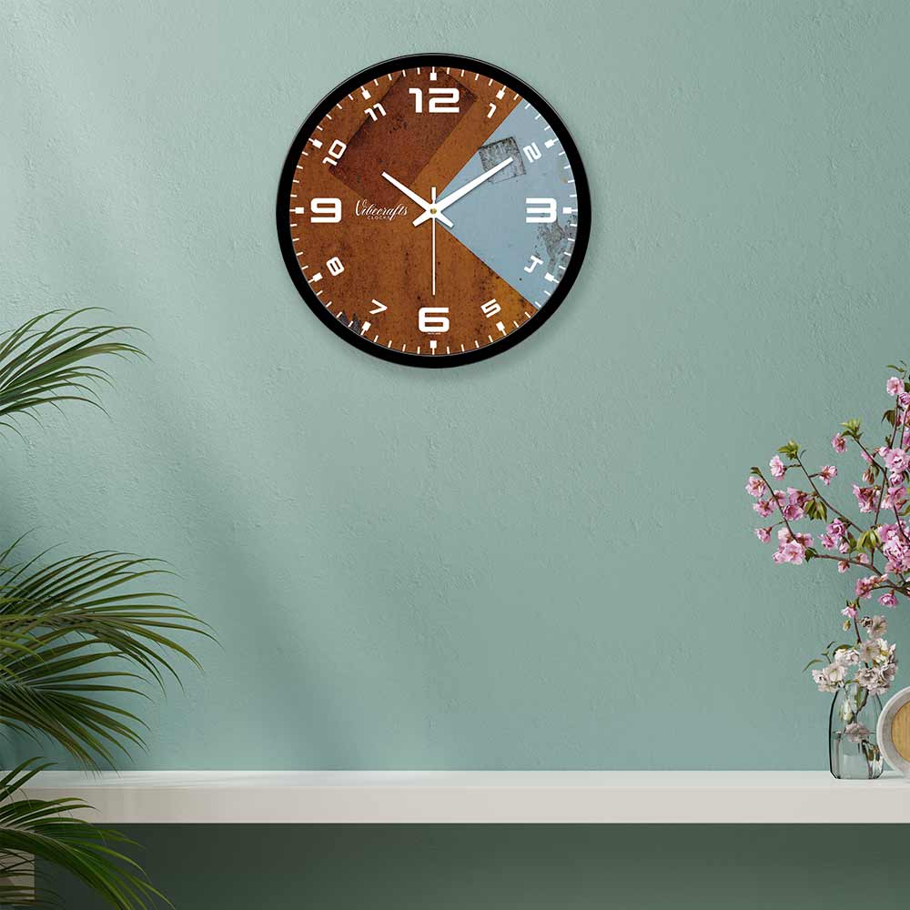 Grunge Texture Designer Wall Clock
