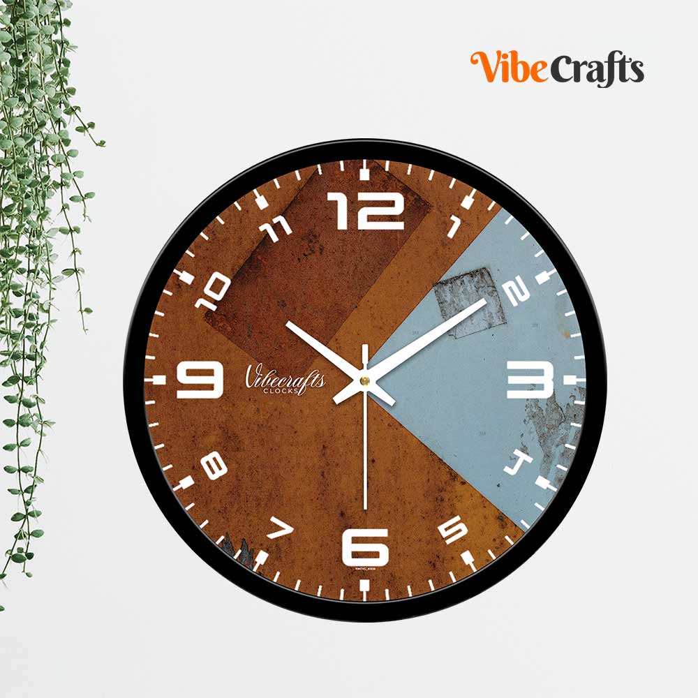 Grunge Texture Designer Wall Clock