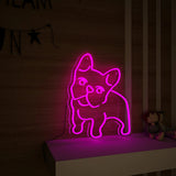 Happy Pug Neon LED Light