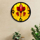 Hindu Religious Ganesha Designer Wall Clock