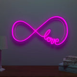 Infinity Love Design Neon LED Light