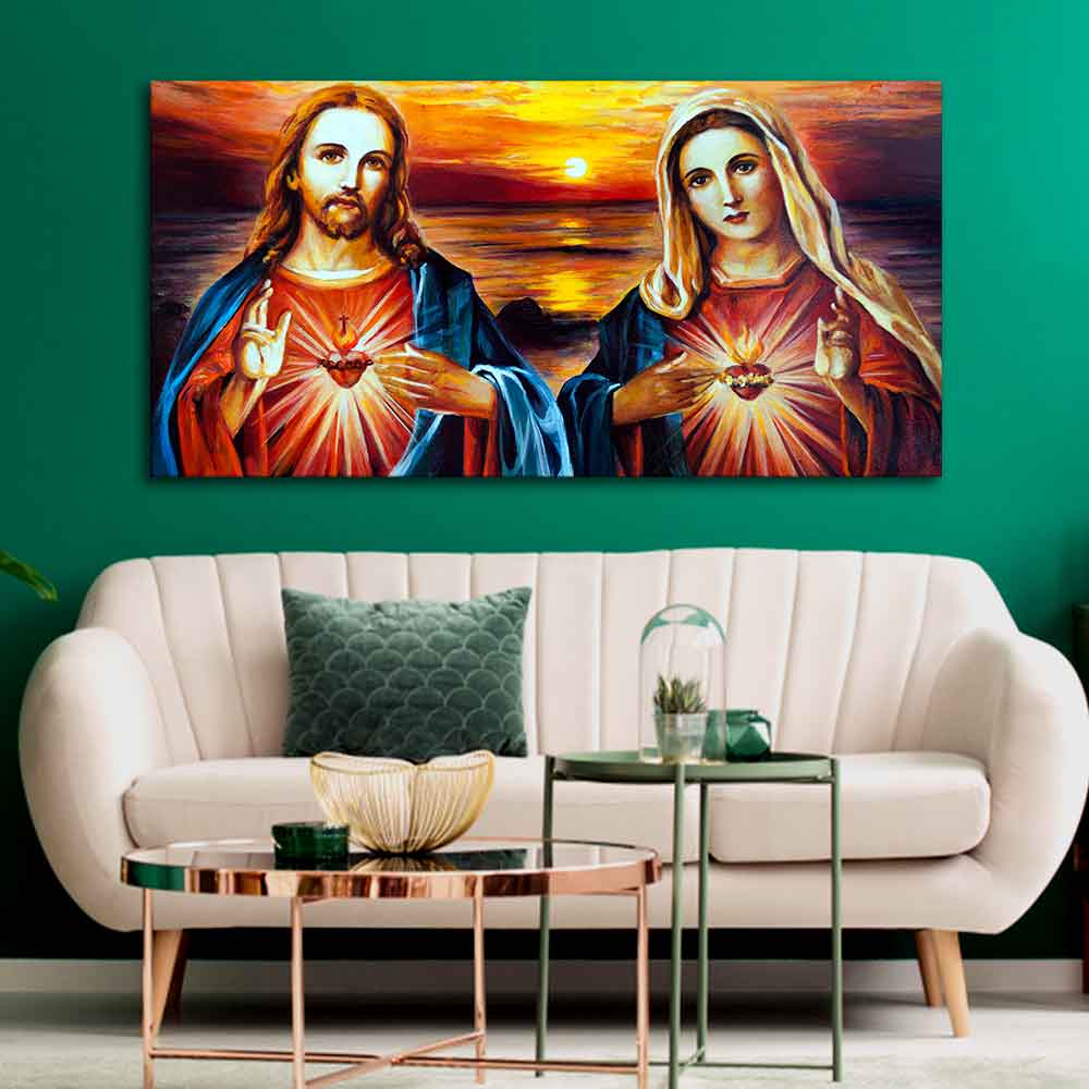  Mary Canvas Wall Painting