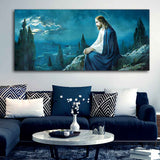 Jesus in the Gethsemane Garden Canvas Wall Painting