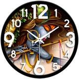 Krishna With Flute Beautiful Designer Wall Clock