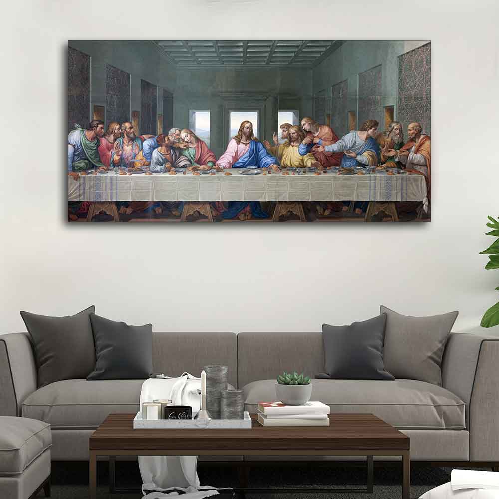 Last supper of Jesus Wall Painting
