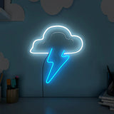 Lightning Cloud Design Neon LED Light