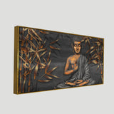 Lord Buddha Sitting Canvas Wall Painting