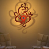 Lord Ganesha Design Shadow Lamp