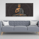 Lord Gautam Buddha Meditating Wall Painting