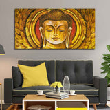 Lord Gautam Buddha Meditation Wall Painting
