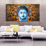 Buddha Serene Face Canvas Wall Painting