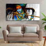 Playing a Flute Wall Painting