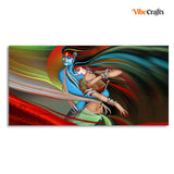 Lord Krishna Musical Modern Art Canvas Wall Painting