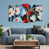 Wall Painting Set of Five Panels