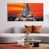 Lord Shiva Meditating Wall Painting