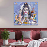 Canvas Wall Painting of Three Pieces