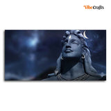 Lord Shiva with Moon on the Head Wall Painting