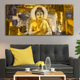 Meditating Lord Buddha Large Wall Painting