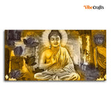 Meditating Lord Buddha Premium Wall Painting
