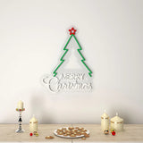 "Merry Christmas" with Tree Neon LED Light