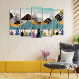 Premium Wall Painting Set of 5 Pieces