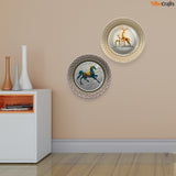 Wall Hanging Plates of Two Pieces