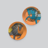 Modern Art Wall Hanging Plates of Two Pieces