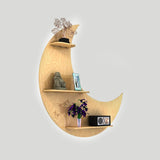  Designer Wooden Wall Shelf / Book Shelf, Oak Finish